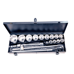 NT Tools NCSET34 3/4 Altı Köşe Lokma Anahtar Takımı 19 Parça