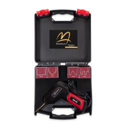 Bemoold 100 W Sıcak Zımba Plastik Tamir Seti-200 Adet Tel Zımba Dahil Siyah-Kırmızı